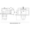 Dimensions skimmer 3119 Hayward