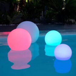 Boule flottante lumineuse Lumisky piscine