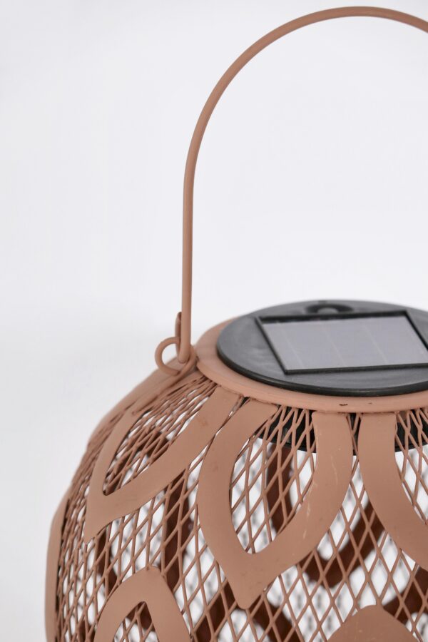 Lampe solaire Estel bomb terracotta D16